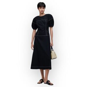 cami tier midi dress in metallic classic corsage Madewell | Dresses | Madewell Cami Tier Midi Dress In Metallic Classic  Corsage Sz 2